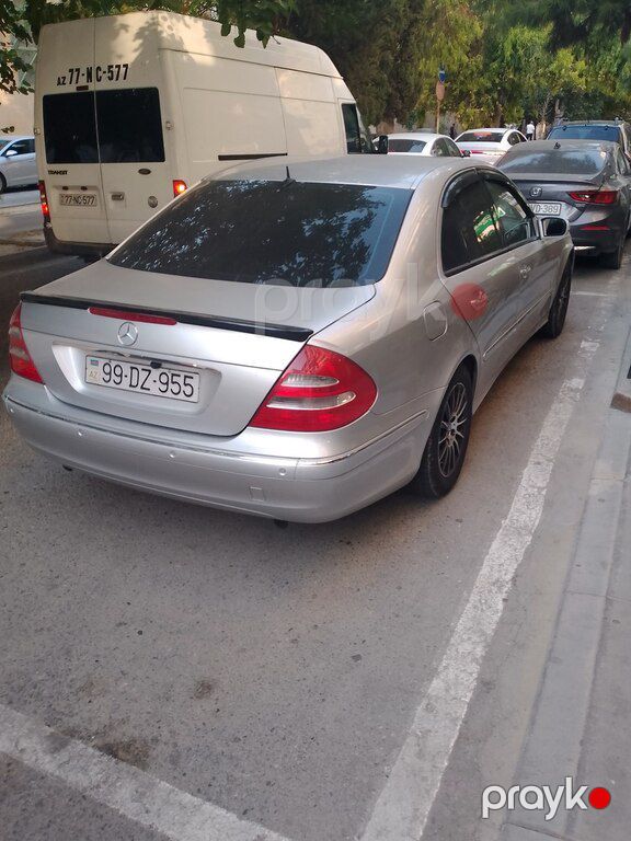 Mercedes E 240, 2.6 L, 2002 il, 253 363 km — Avtomobillər, Bakı (2)