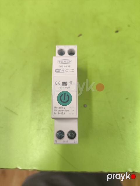 Tomzn TOB9-VAP Wi‑Fi ağıllı rele və enerji sayğacı - Brend/model — Digah