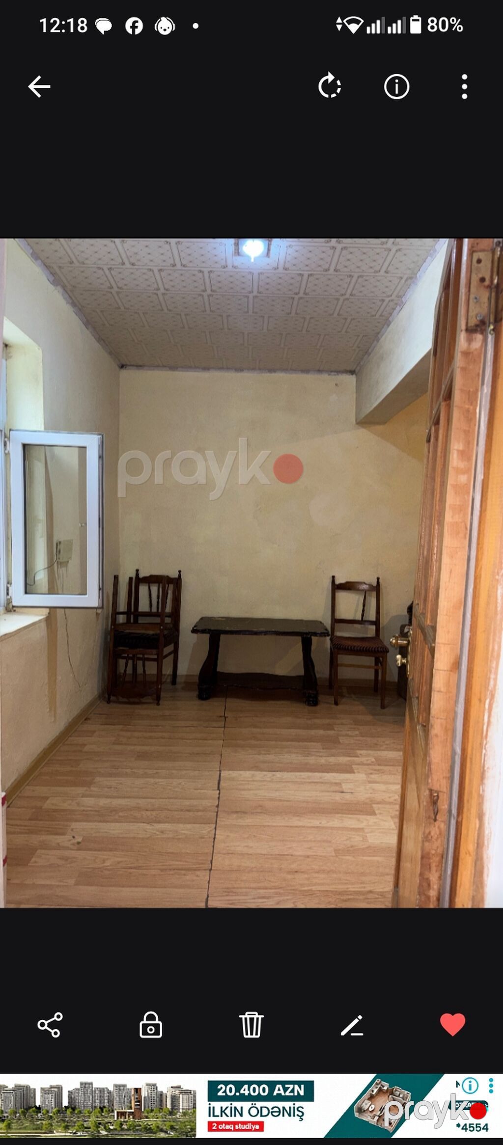 Adelni Həyet EVİ Mənzil kirayəsi – tam mebel və məişət texnikası ilə — Mənzil, Bakı (8)