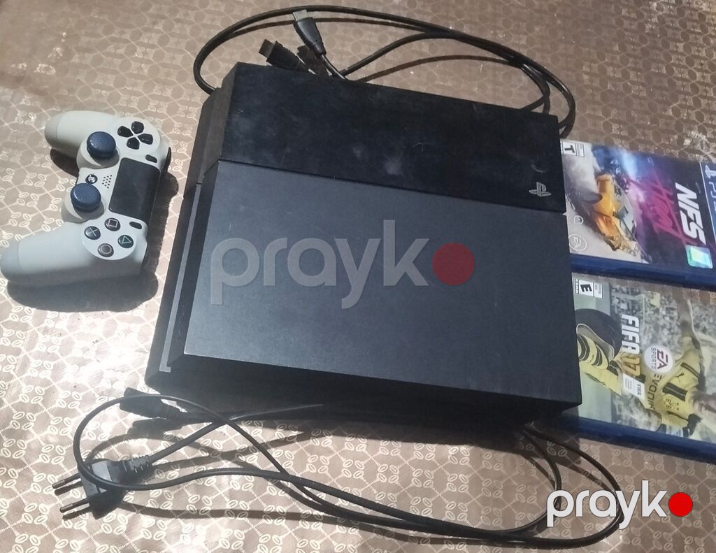 Sony PlayStation 4 (PS4) oyun konsolu – tam set Paketə daxildir — Oyun konsolları, Şəmkir (2)