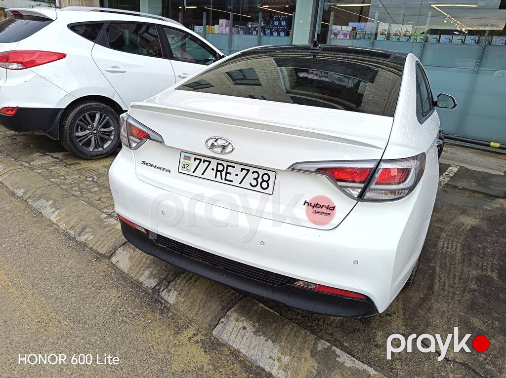 Hyundai Sonata, 2.0 L, 1.4 kWh, 2016 il, 194 594 km — Avtomobillər, Bakı (3)