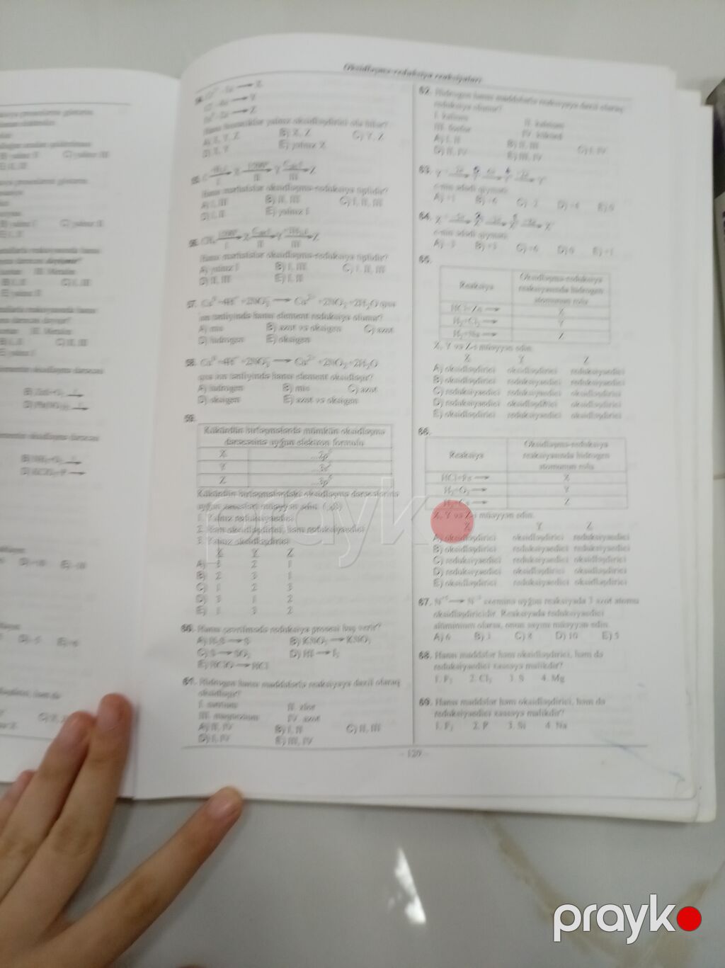 Məhsul: DİM “Test Toplusu – Kimya” (I hissə), 2019 Nəşriyyat — Kitablar, Digah (2)