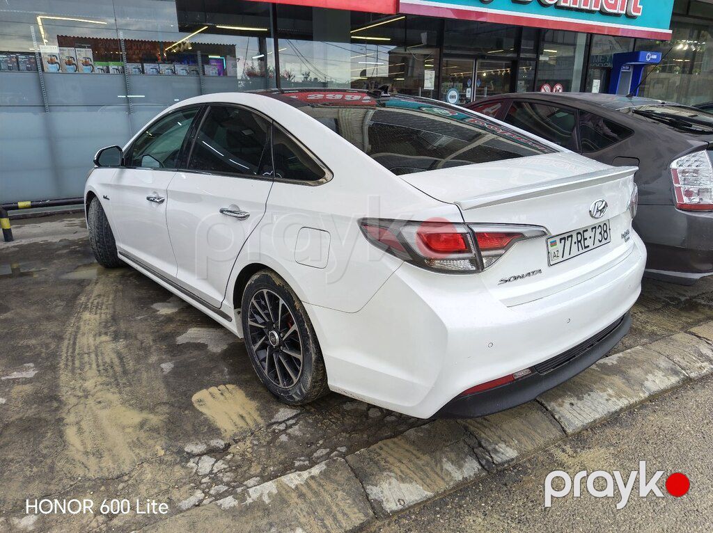 Hyundai Sonata, 2.0 L, 1.4 kWh, 2016 il, 194 594 km — Avtomobillər, Bakı (2)