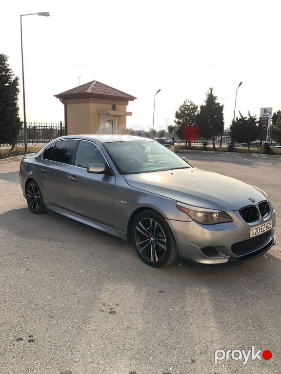 BMW 525, 2.5 L, 2004 il, 300 180 km — Avtomobillər, Bakı (3)