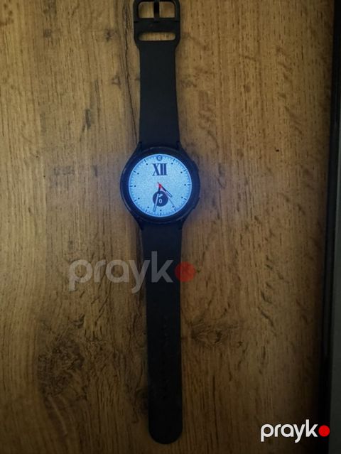 Samsung Galaxy Watch 4 (dairəvi ekranlı, qara rəng) - Dairəvi AMOLED — Bakı