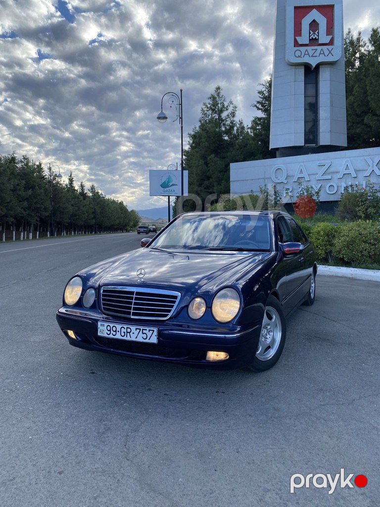 Mercedes E 240, 2.4 L, 1999 il, 250 000 km — Avtomobillər, Qazax (2)