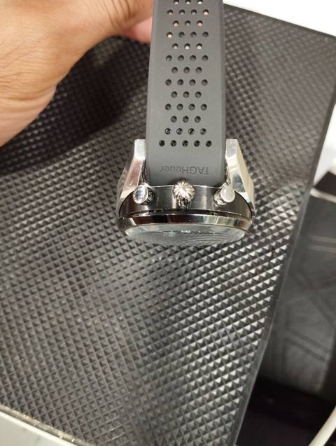 TAG Heuer idman üslublu qol saatı - Korpus: parlaq polad, yanlarda — Bakı