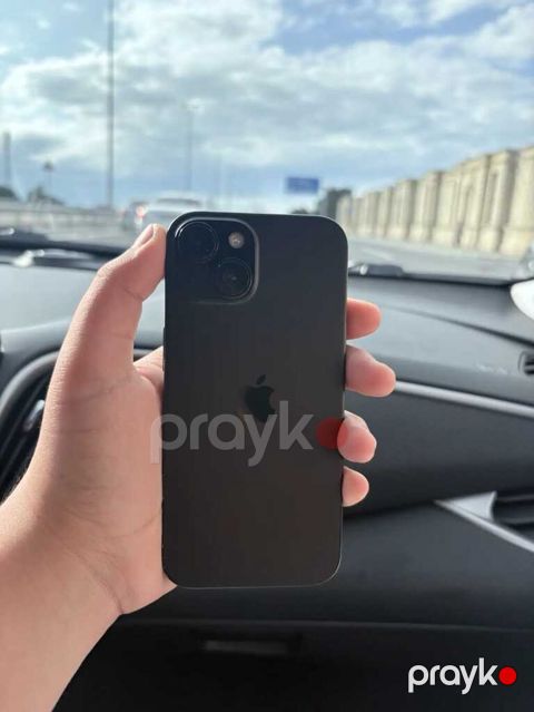 IPhone 15, 128 GB, Qara, Face ID — Bakı
