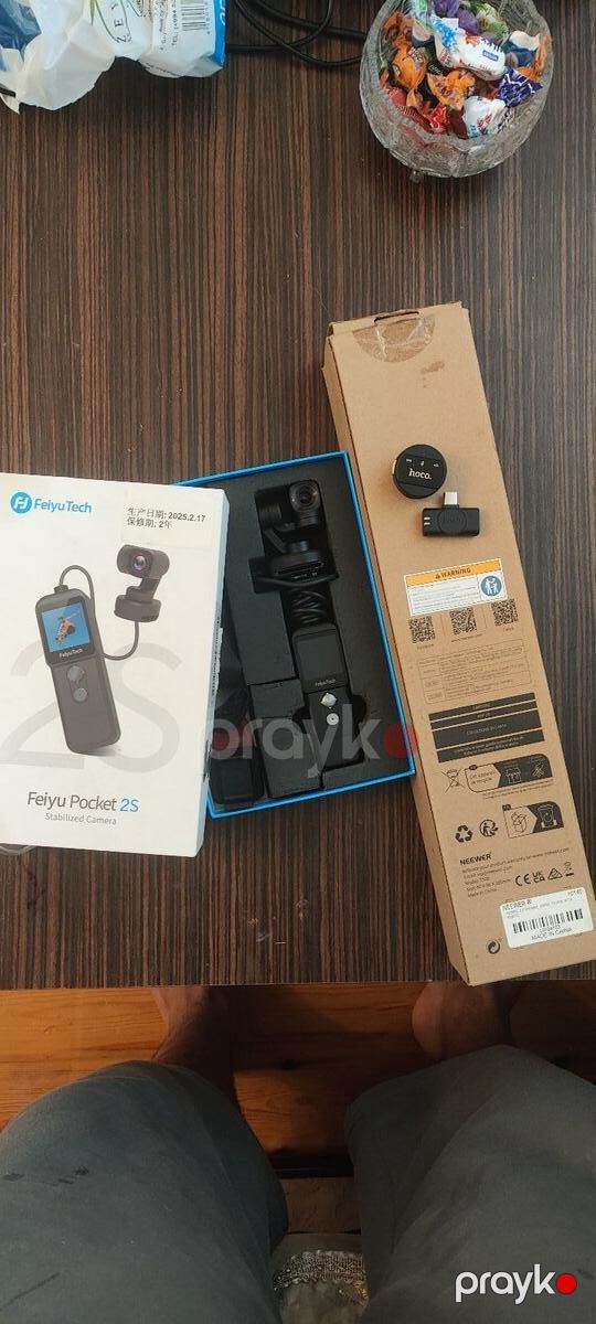 4K Gimbal kamera Feiyu Pocket 2S — Səs texnikası, Bakı (4)
