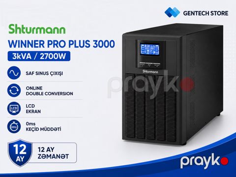 UPS "3KVA Online Shturmann" — Bakı