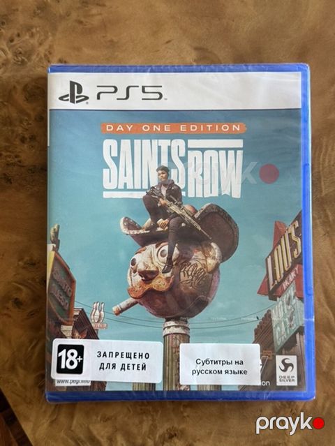 PS5 oyunu: Saints Row – Day One Edition Ağzı bağlı upakovka — Bakı