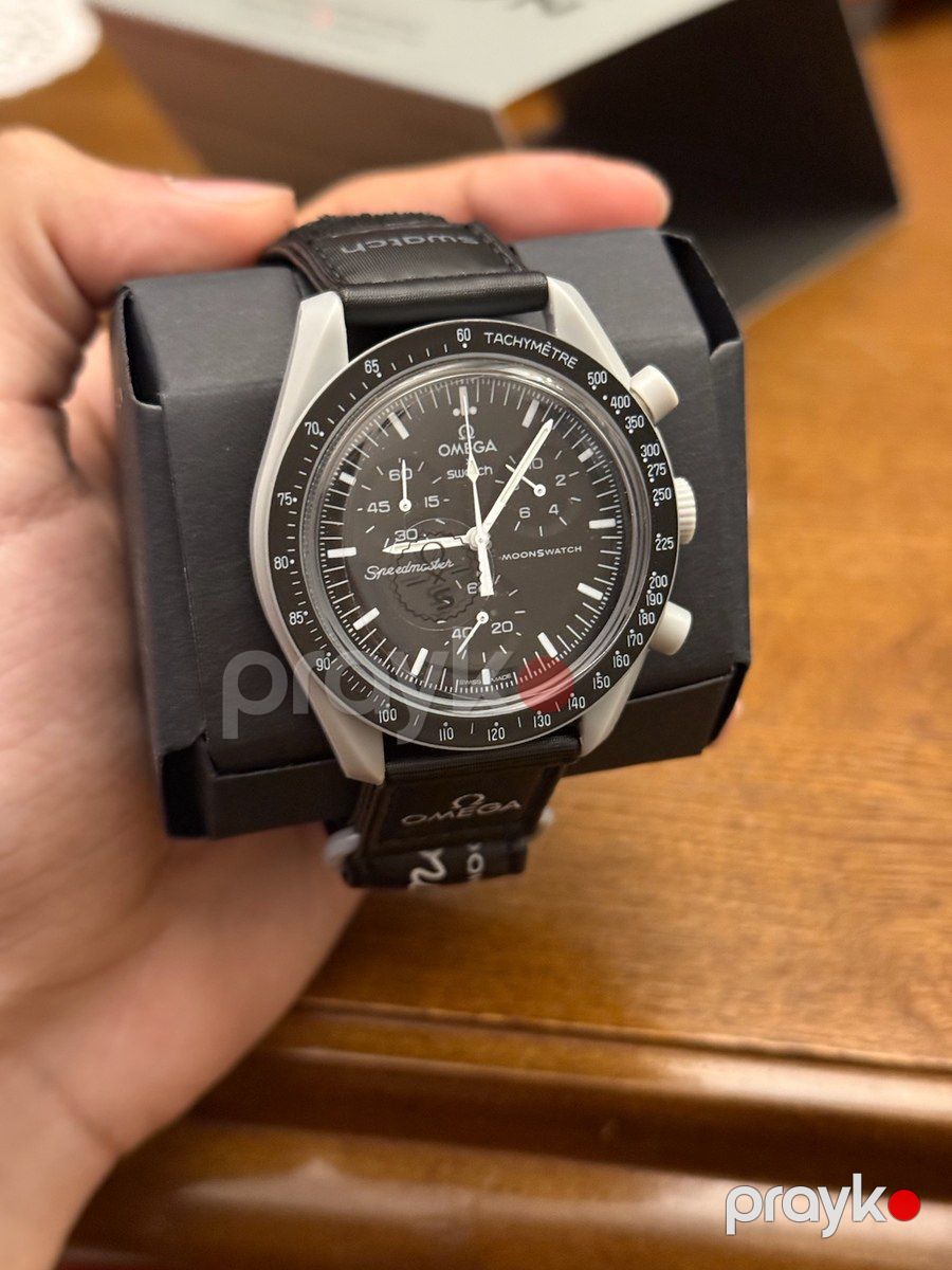 Swatch Omega Mission to Moon qol saatı — Şəxsi əşyalar, Bakı (2)