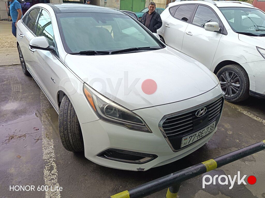 Hyundai Sonata, 2.0 L, 1.4 kWh, 2016 il, 194 594 km — Avtomobillər, Bakı (5)