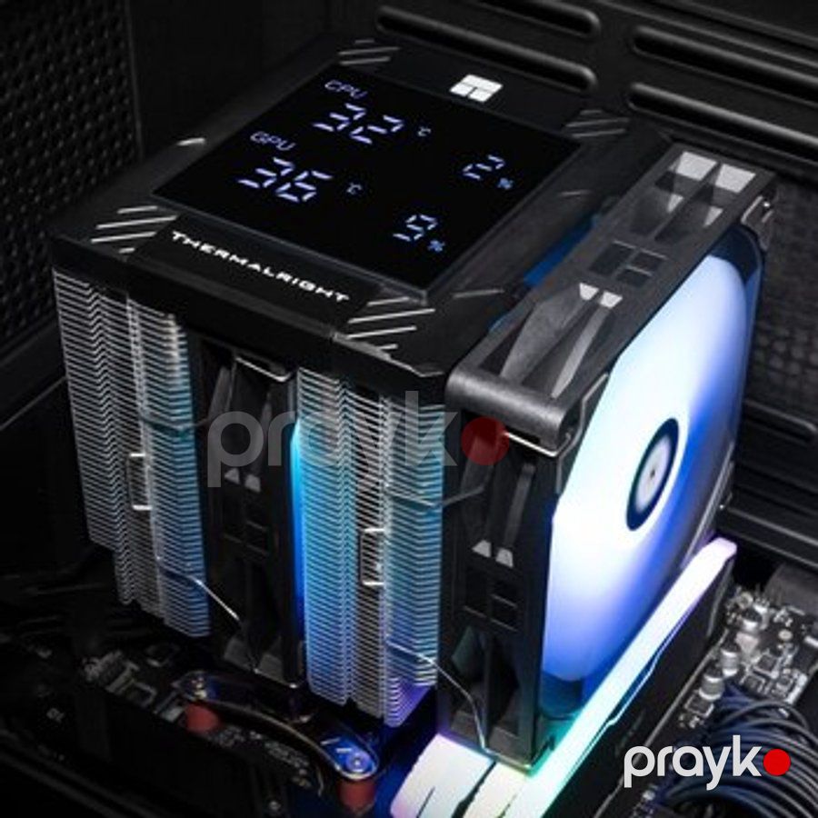 Cpu Cooler thermalrıght assassın peerless 120 dıgıtal argb Black — Masaüstü kompüterlər, Bakı (5)