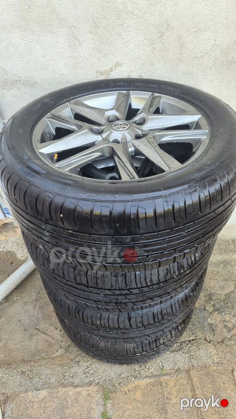4 ədəd yay şini və yüngül lehimli disk komplekti - Ölçü: 205/55 R16 — Bakı