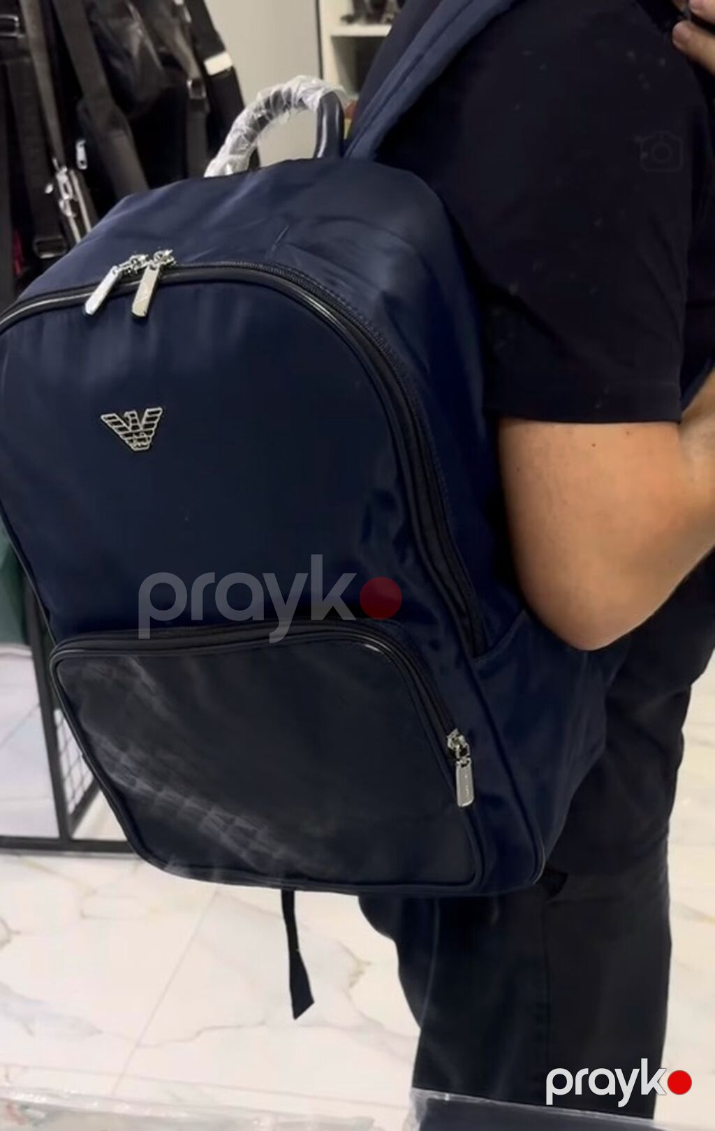 Emporio Armani kişi çantası – şəhər üslubunda funksional bel çantası — Sport çantaları və sırtçantalar, Bakı (4)