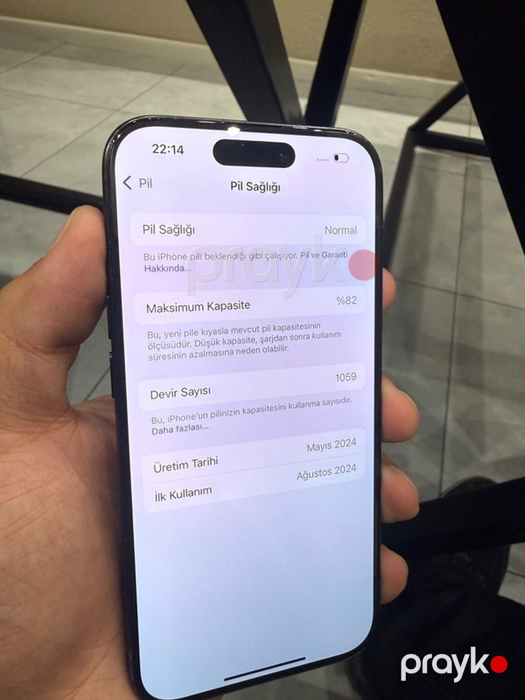 IPhone 15 Pro, 128 GB, Black Titanium, Simsiz şarj — Apple iPhone, Masazır (3)