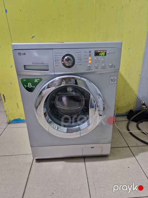 Paltaryuyan maşın LG, 8 kq, İşlənmiş, Avtomat, Qurutma var, Kredit yoxdur, Ödənişli çatdırılma