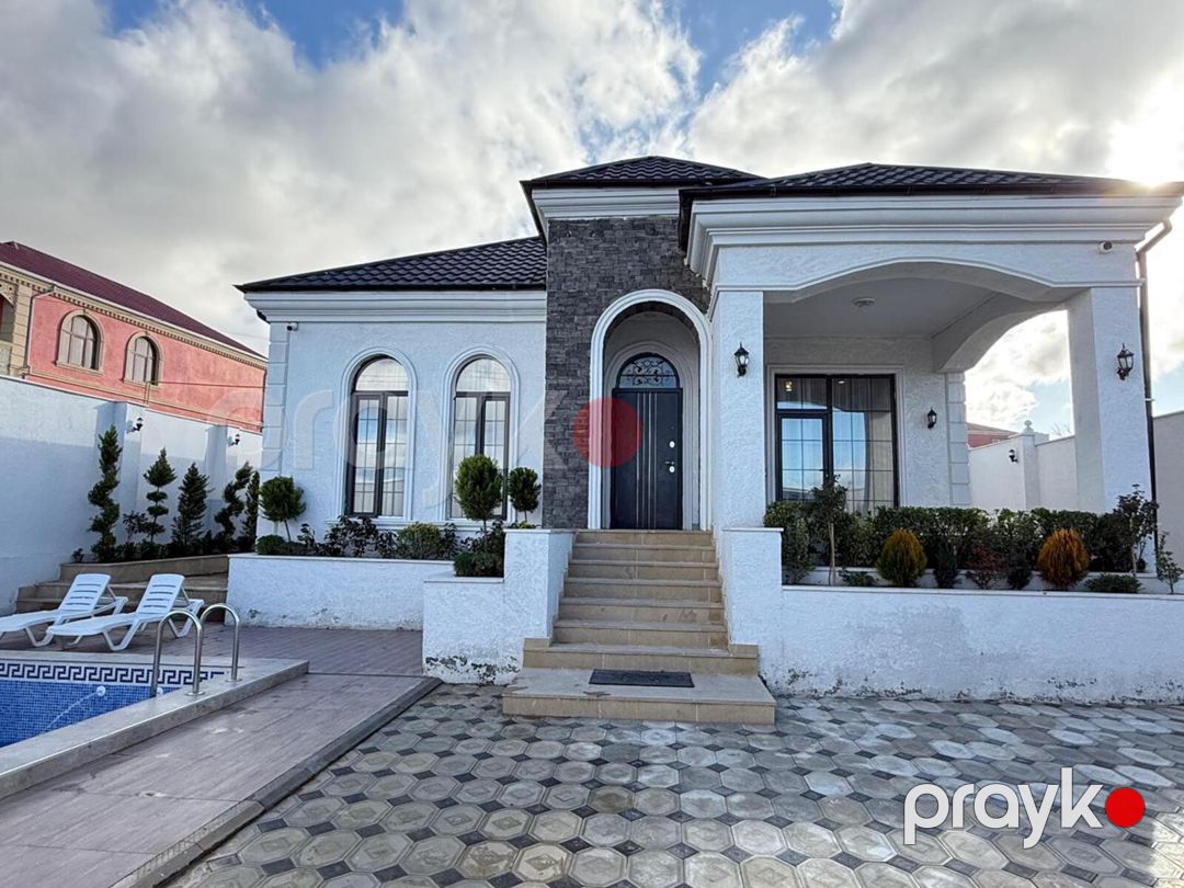 Satılır 5 otaqlı həyət evi/bağ evi 160 m² — Ev, villa, Bakı (2)