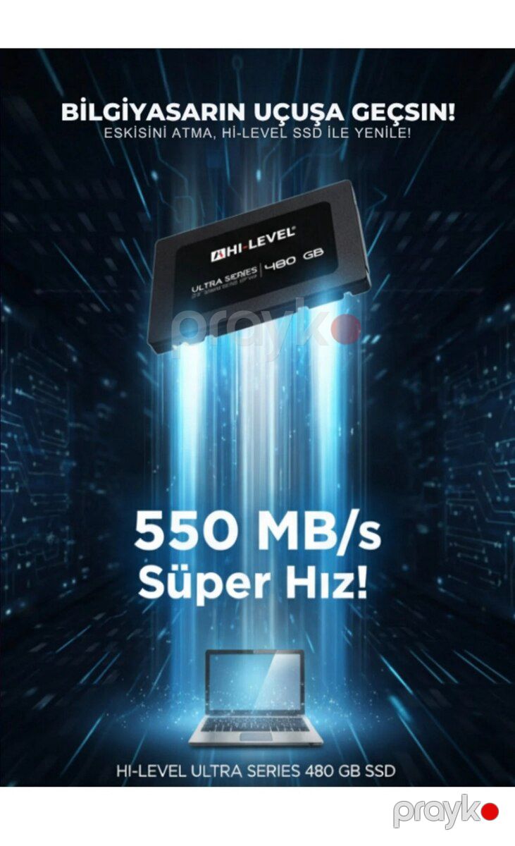 SSD "Hi-Level Ultra Series 480GB" — Kompüterlər və noutbuklar, Bakı (5)