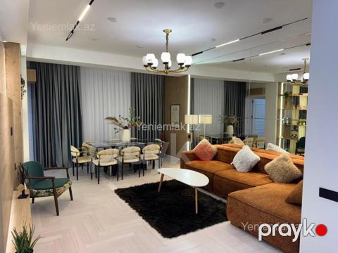 Satılır 3 otaqlı Bina evi menzil (Yeni tikili), 117 m², Nərimanov rayonu — Bakı