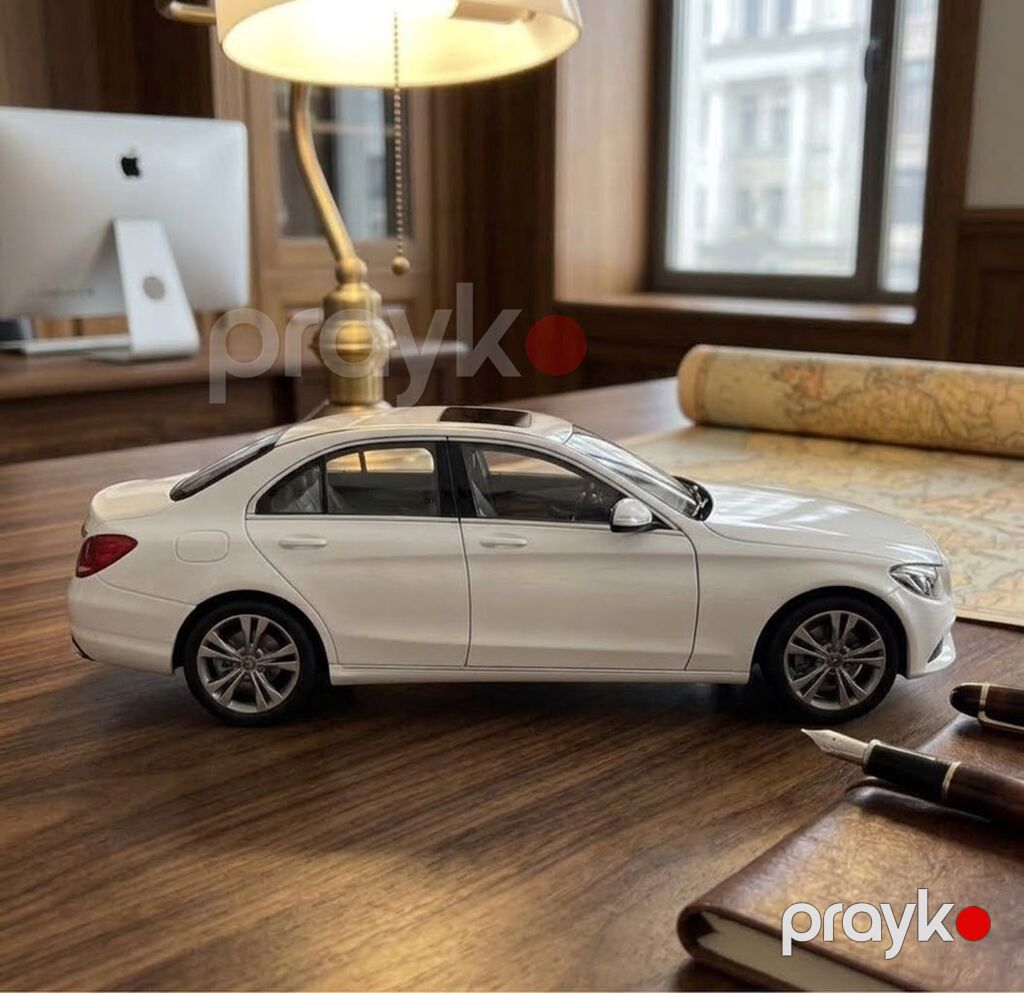 Mercedes-Benz C-Class 1:18 miqyaslı kolleksiya modeli — Oyuncaq nəqliyyatı, Bakı (4)