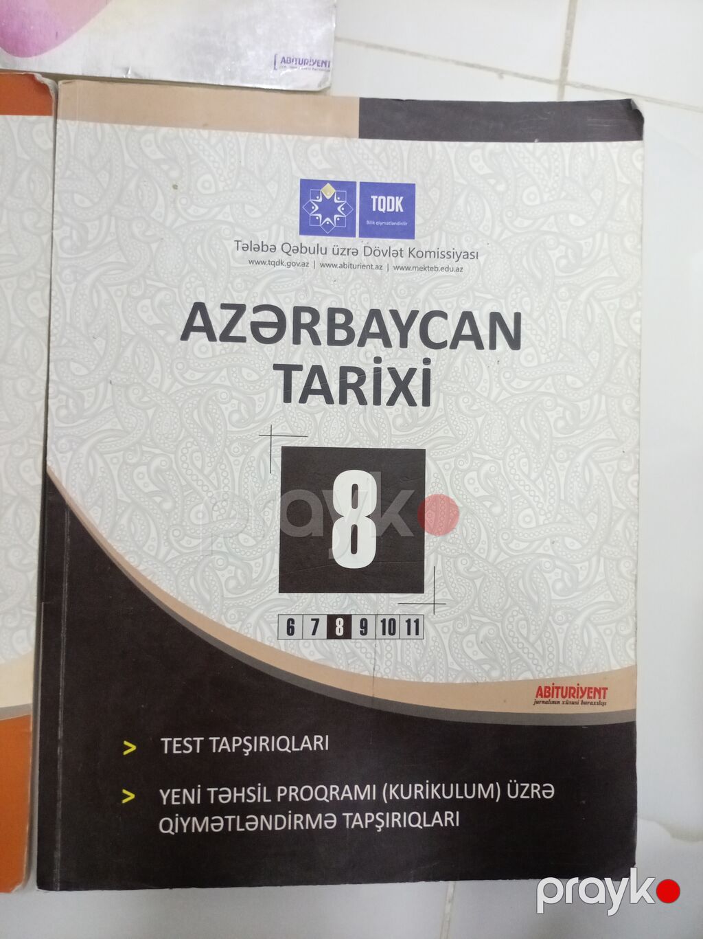 Dəst Şəklində 8 AZN İçləri yazılmayıb Dəstdə: - Ümumi Tarix – 8 — Kitablar, Digah (2)