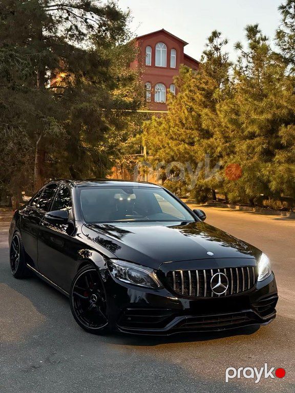 Mercedes C 300, 2.0 L, 2016 il, 205 000 km — Avtomobillər, Bakı (6)