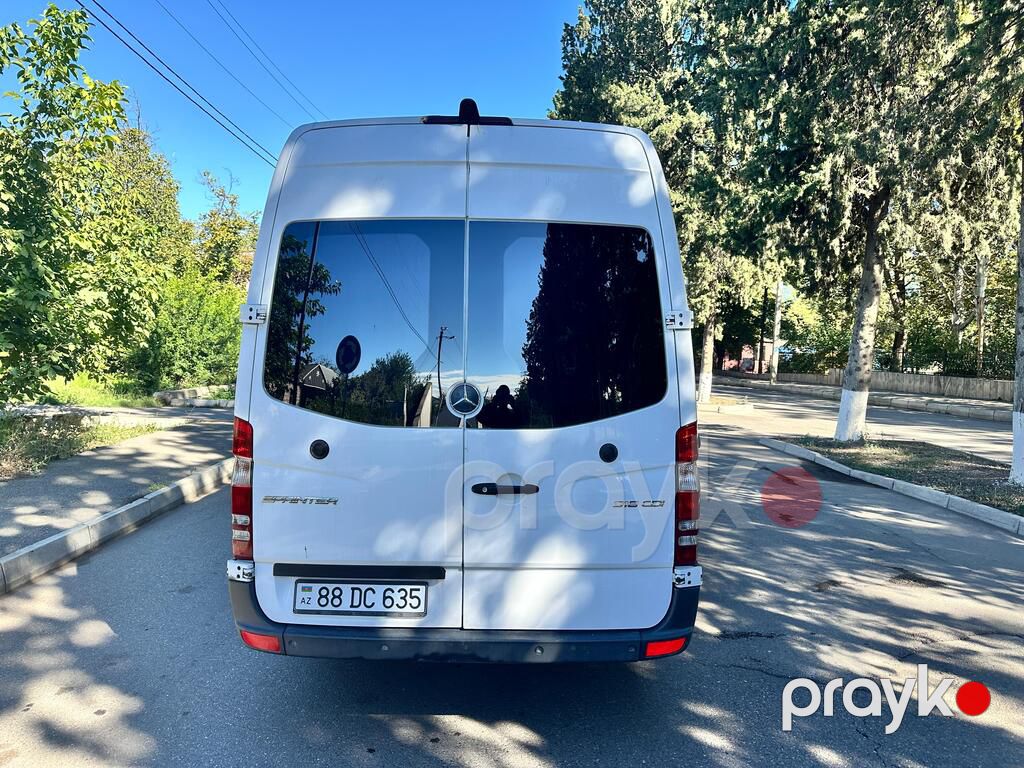 Mercedes Sprinter 316, 2.2 L, 2016 il, 403 113 km — Avtomobillər, Qazax (2)