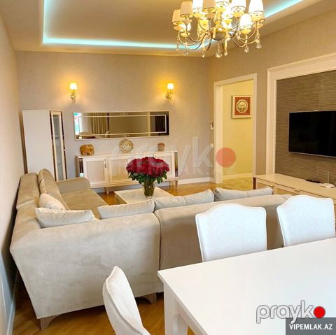 Yasamal rayonunda 2 otaqlı Yeni tikili Kirayə verilir, 103 m² — Bakı