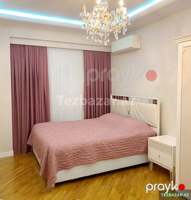 Grand həyət 2 otaqli kirayə mənzil — Ev, villa, Bakı (6)
