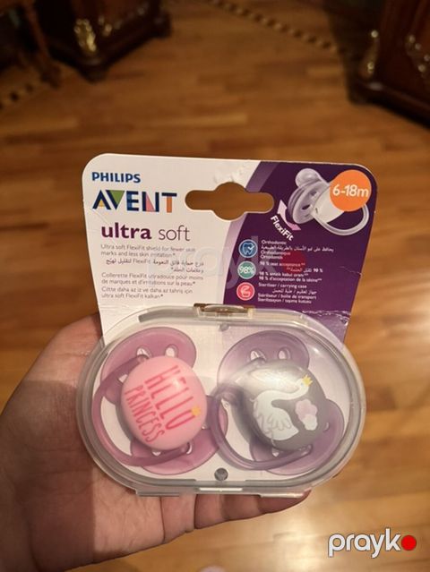 Philips Avent Ultra Soft əmzik dəsti (2 ədəd) – 6–18 ay - Model — Saray
