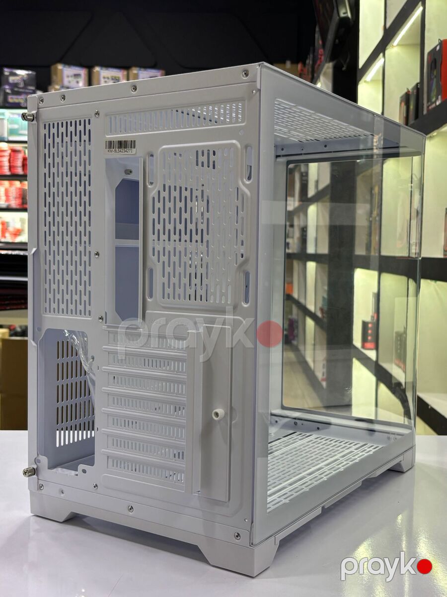 Gaming Case Wj Coolman Canopy Aquarium (White) — Kompüterlər və noutbuklar, Bakı (5)