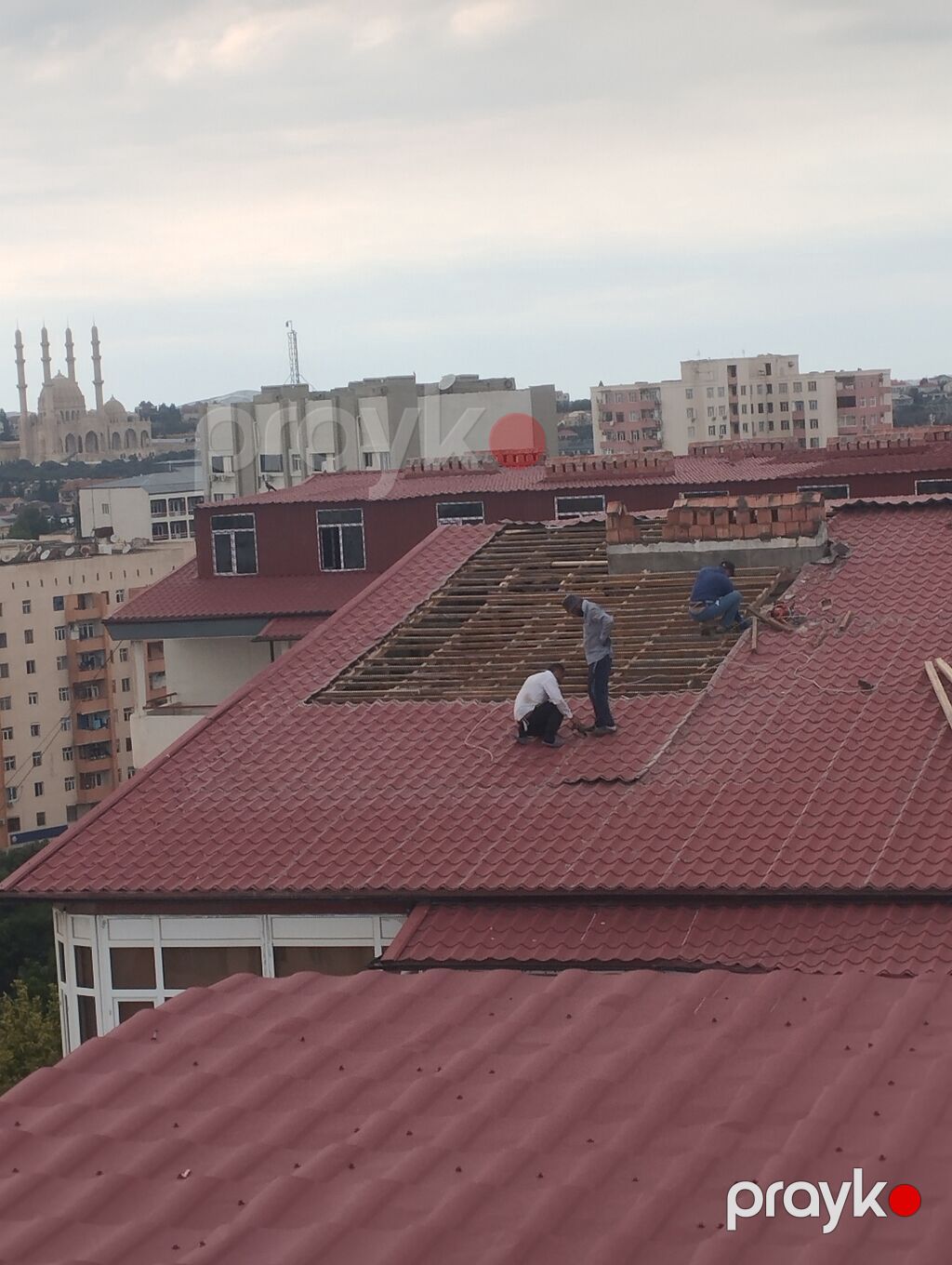 Dam örtüyü və çardaqların peşəkar quraşdırılması və təmiri - Metal — Dam və örtüklər, Bakı (4)