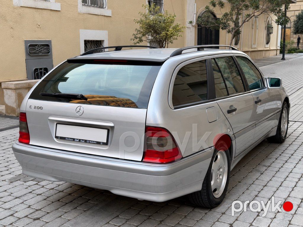 Mercedes C 200, 2.0 L, 2000 il, 198 000 km — Avtomobillər, Bakı (2)