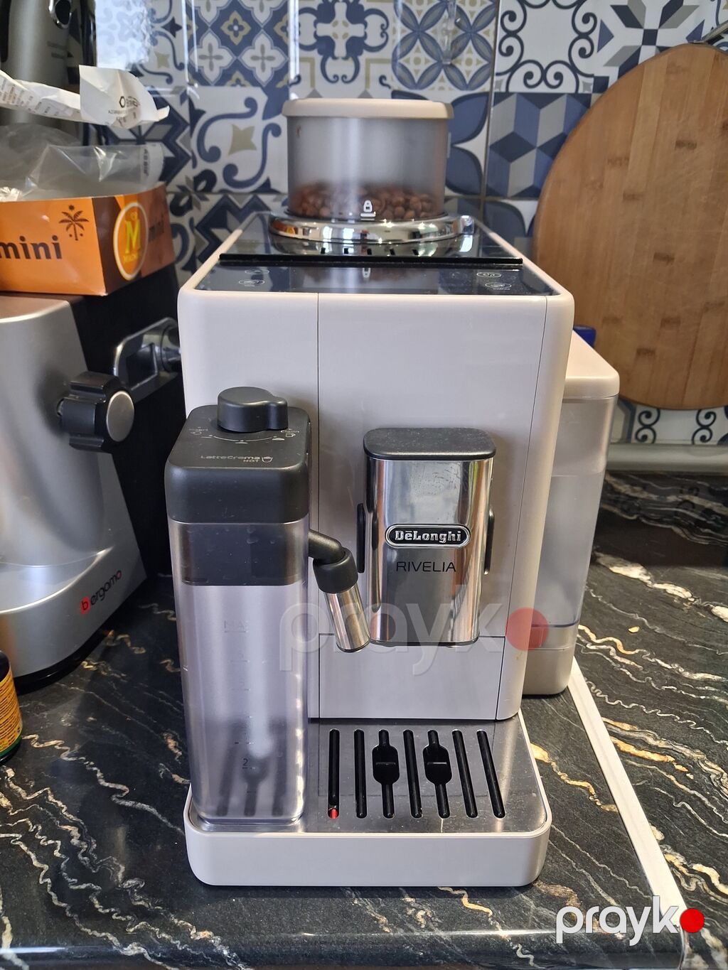 DeLonghi Rivelia tam avtomatik qəhvə maşını. Cihaz dənli qəhvə ilə — Qahvə aparatları və maşınları, Xırdalan (2)