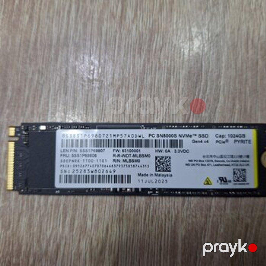 M2 Nvme SSD 1TB Samsung lexar micron wd 96-100% — Masaüstü kompüterlər, Bakı (3)