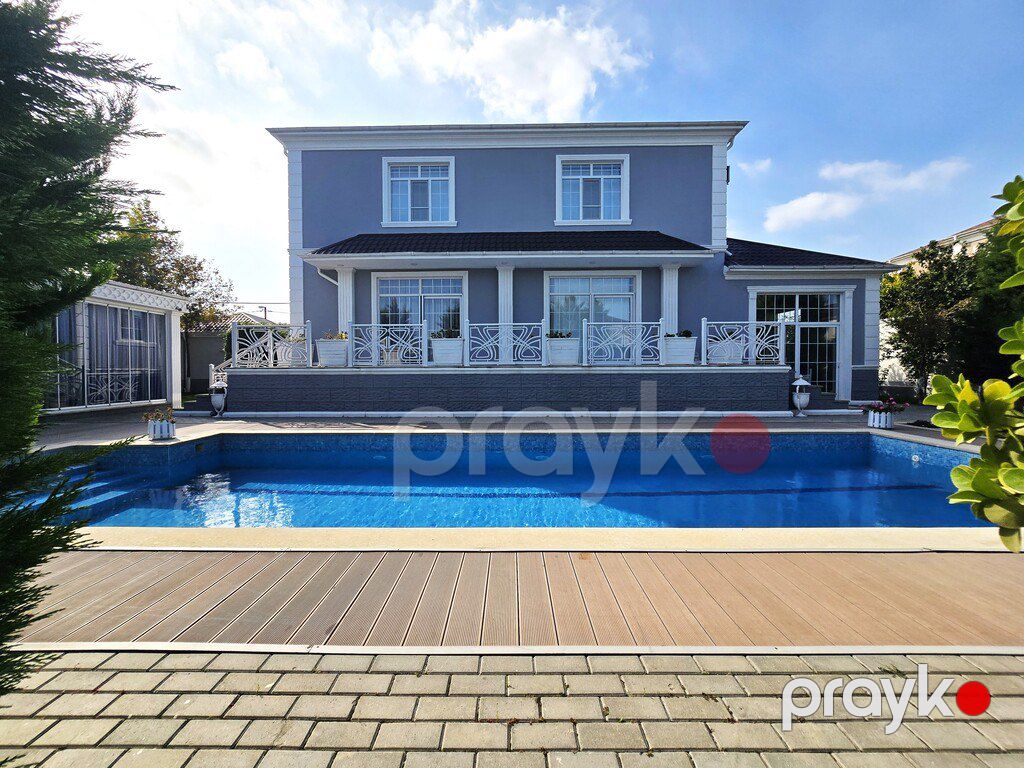 Satılır 5 otaqlı həyət evi/bağ evi 500 m² — Ev, villa, Bakı (9)
