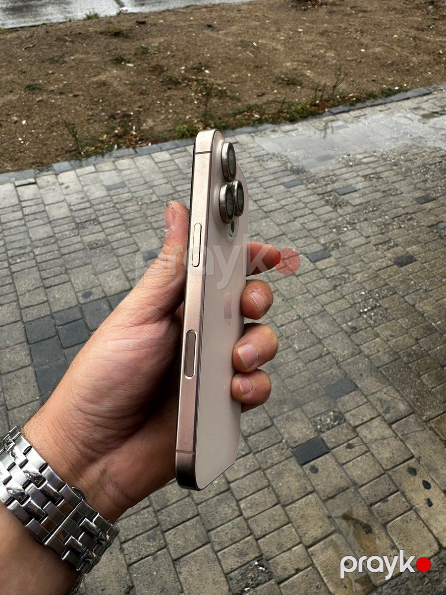 Apple iPhone 16 Pro Natural Titanium 128GB/8GB — Smartfonlar, Bakı (3)