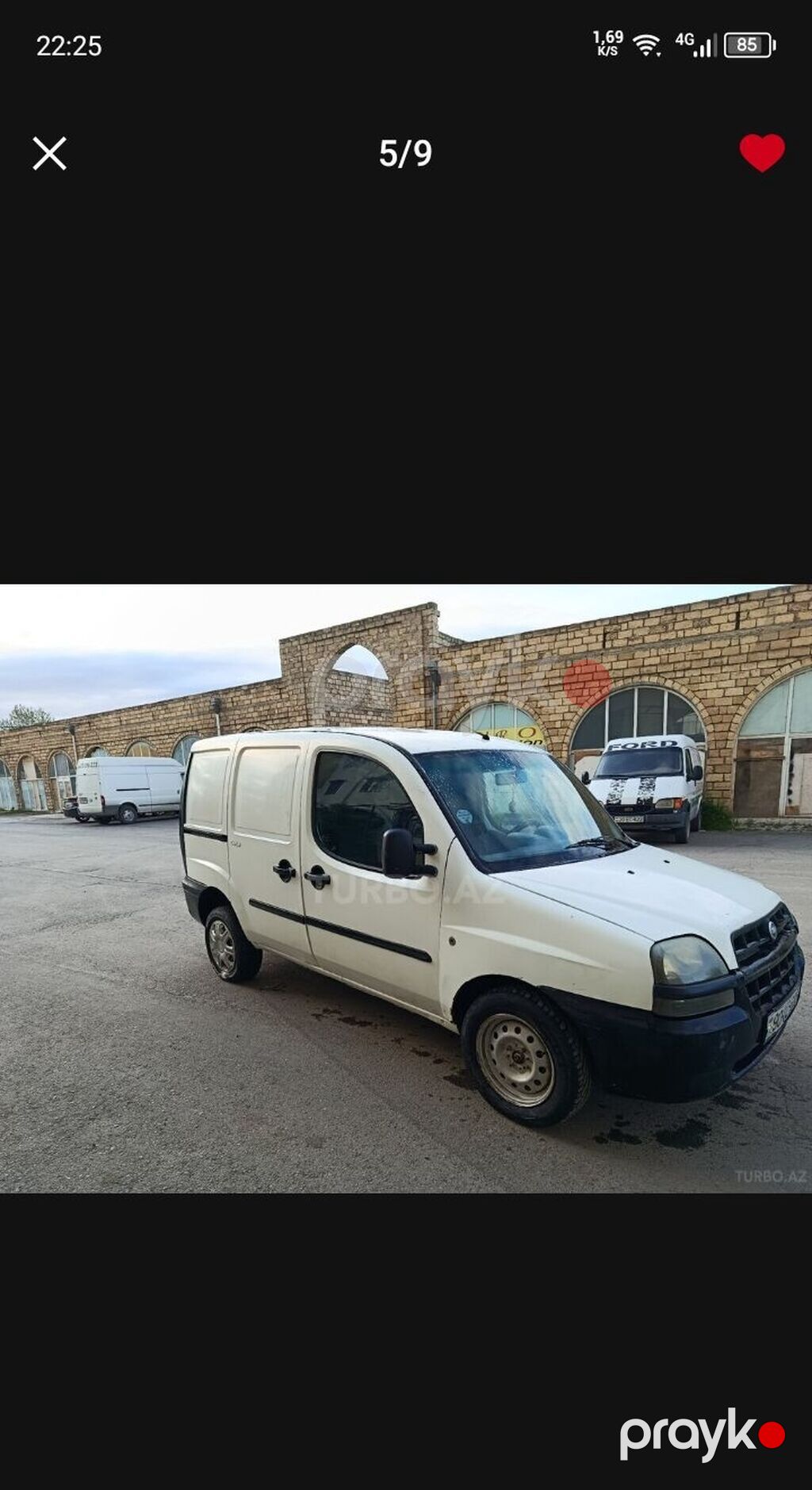 Fiat Doblo yük/kommersiya furgonu - Korpus: 2 qapılı arxa qoşa qapılı — Avtomobillər, Gədəbəy (6)