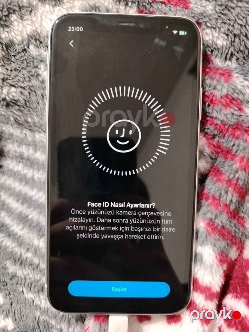 IPhone 11, Ağ, Face ID — Apple iPhone, Sumqayıt (3)