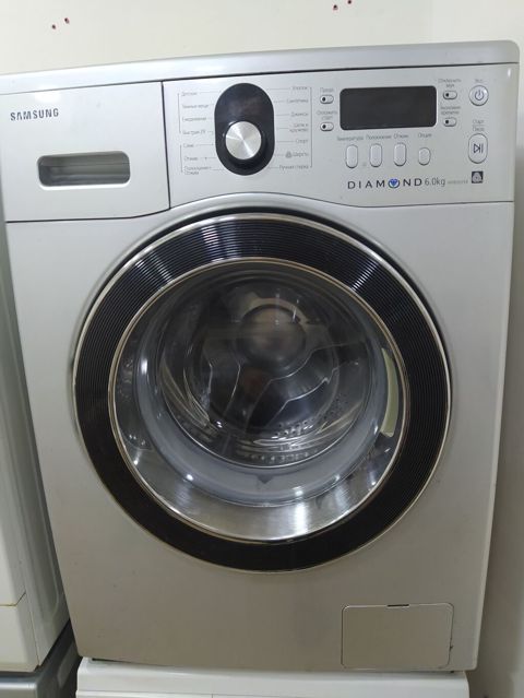 Paltaryuyan maşın Samsung, 6 kq, İşlənmiş, Avtomat, Qurutma var, Kredit yoxdur, Ünvandan götürmə, Pulsuz çatdırılma, Ödənişli çatdırılma — Стиральные машины