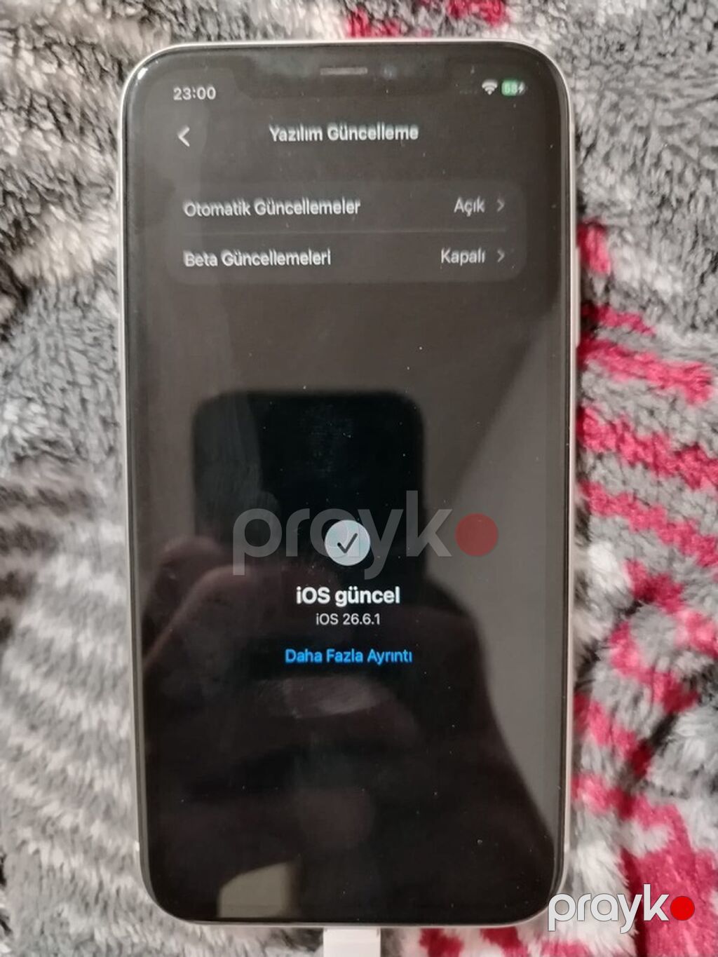 IPhone 11, Ağ, Face ID — Apple iPhone, Sumqayıt (4)