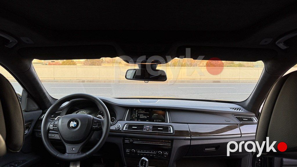 BMW 740, 3.0 L, 2014 il, 144 600 km — Avtomobillər, Bakı (6)