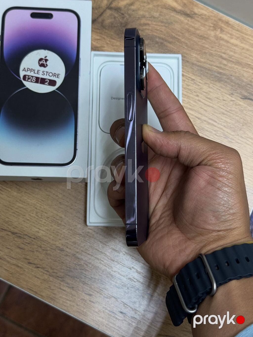 IPhone 14 Pro, 256 GB, Deep Purple, Zəmanət, Kredit, Simsiz şarj — Apple iPhone, Bakı (3)