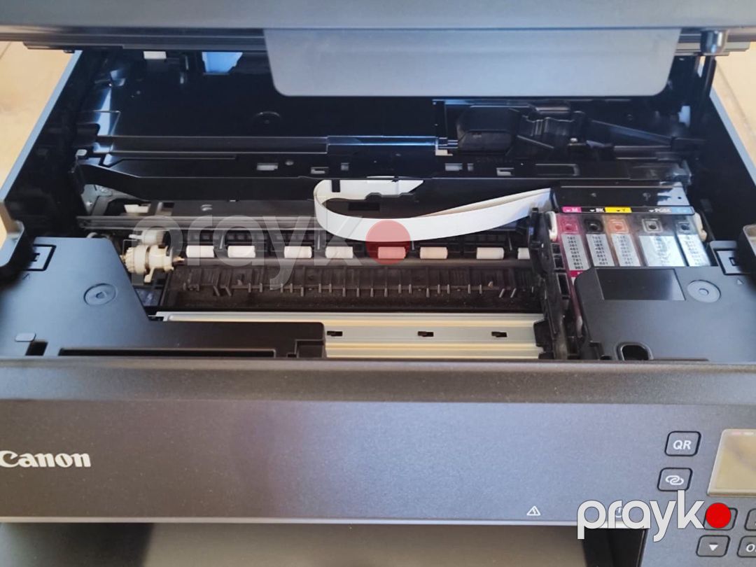 Canon TS6340a Çoxfunksiyalı Printer + Doldurulan Kartriclər və Rənglər — Ofis texnikası və istehlak malları, Qəbələ (4)