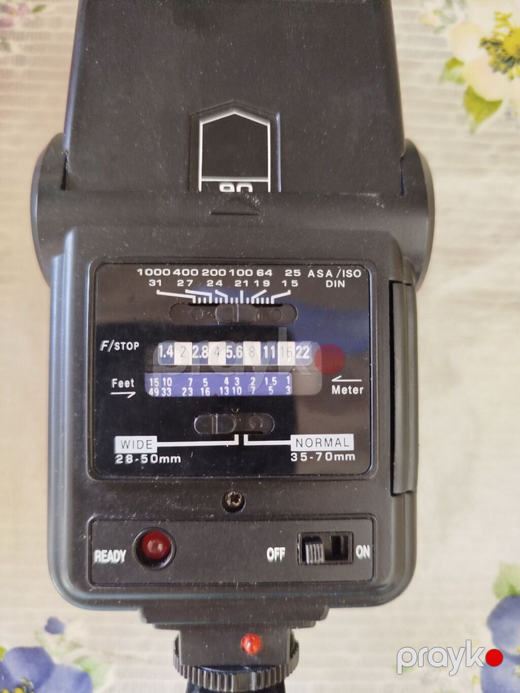 Mikona MV-328 Electronic Flash foto apart ucun 4 x 1.5 batarey ile — İşıq avadanlığı və aksesuarlar, Bakı (8)