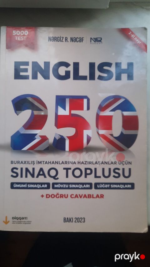 İngilis dili üzrə buraxılış imtahanına hazırlaşanlar üçün “English — Bakı