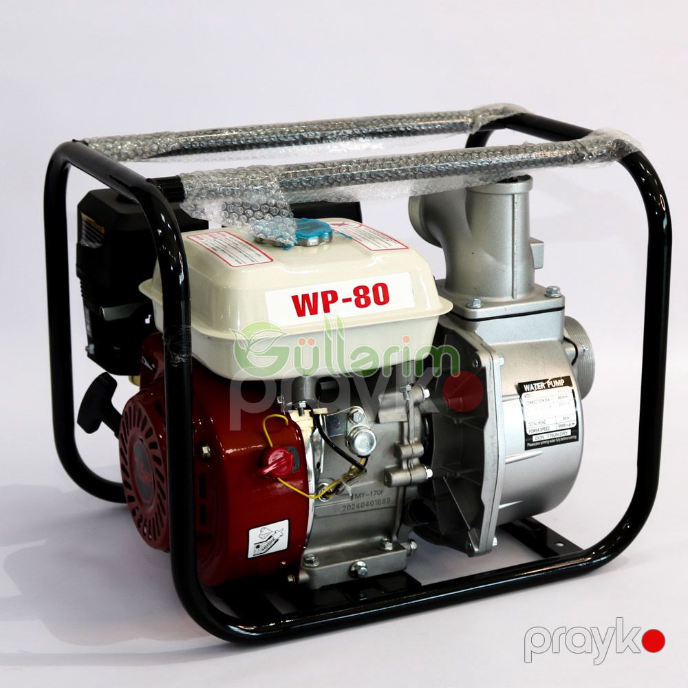 WP-100 WP-80 Benzinli Su Pompası — Su tərəfindən suvarma, drenaj və drenaj, Bakı (3)