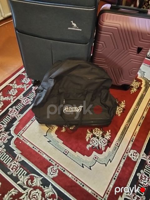 Böyük həcmli “Sport” səyahət/idarə çantası - Rəng: qara - Material — Bakı